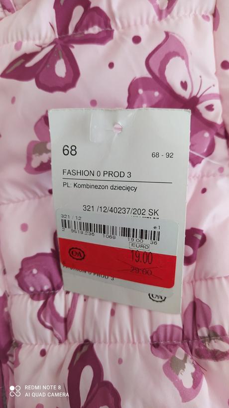 Nové overaly, c&a,68