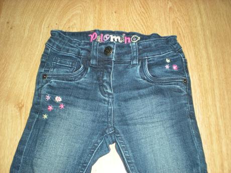 Dievcenske riflove nohavice 92, c&a,92