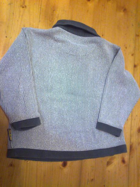 Hrubšia detská mikina na zips, 116