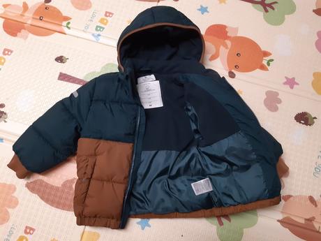 Zimná pufovaná bunda, h&m,104