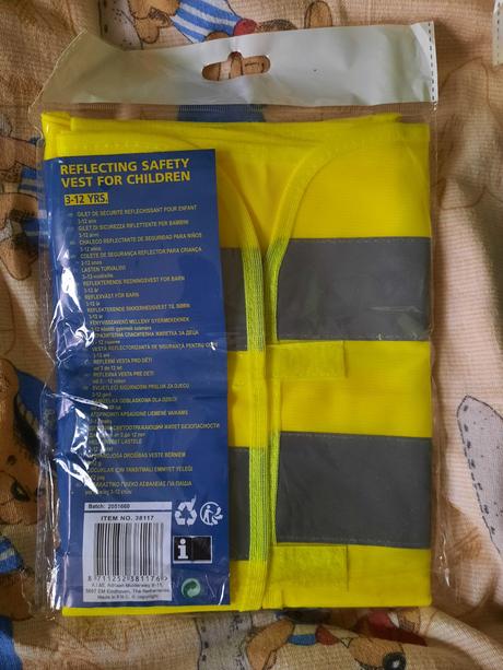 Reflexná vesta pre deti,