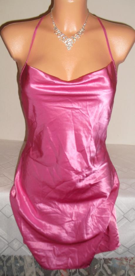 Luxusna satenova kosielka, h&m,s