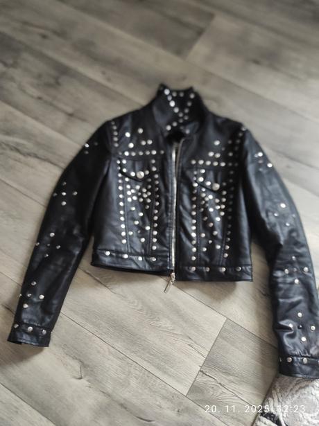 Koženková bunda, mexton,s