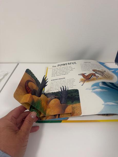 Pop up 3d kniha exreme animals,