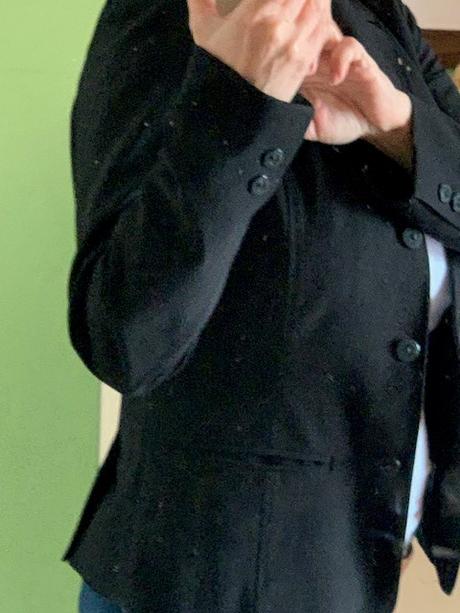 Sako čierne, xs