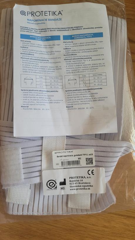 Napominacia bandáž protetika typ iii, veľ m,