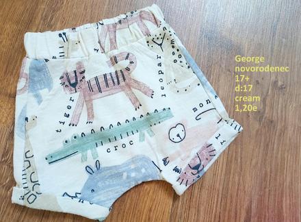 Teplákové šortky, george,56
