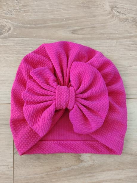Luxusná prechodná čiapka/turban 6-18m, 74