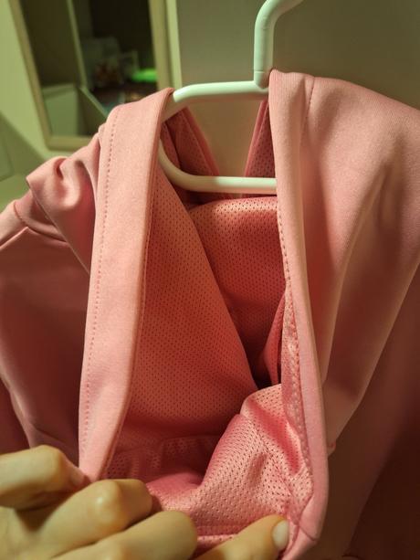 Ružová croptopová mikina, reserved,152