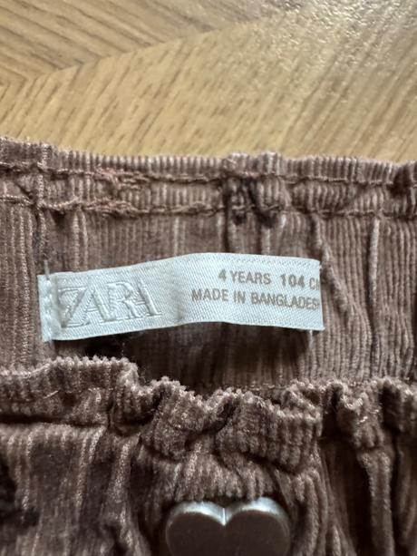 Nohavice podšité zara, zara,104