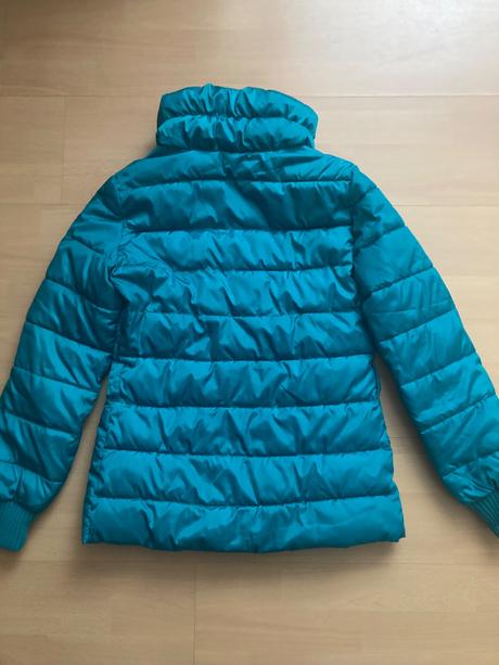 Dámska smaragdová bunda, 36/38, sisley,36