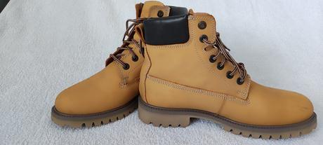 Celokožené členkové topánky wenibrenner, 41