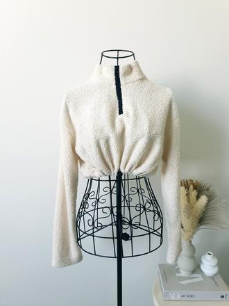 Crop mikina xs/s, xs