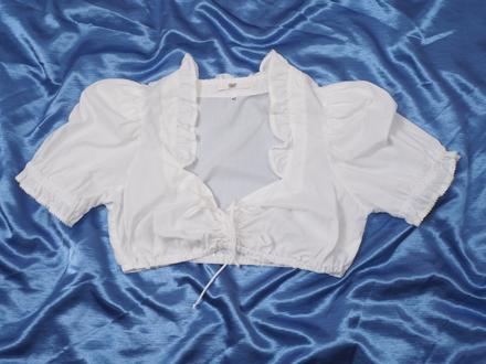 Biela krojová blúzka country line, 42