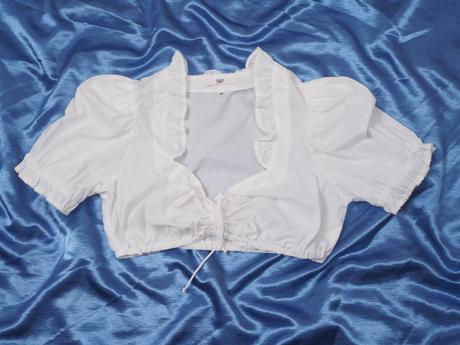 Biela krojová blúzka country line, 42