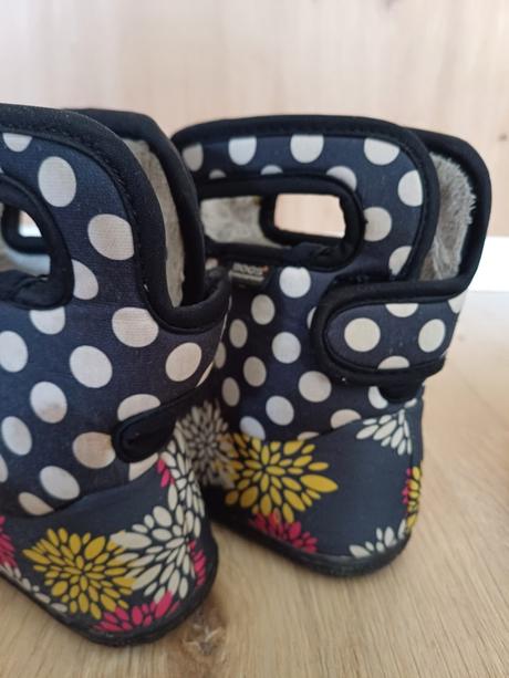 Zateplene barefoot gumaky bogs, 24