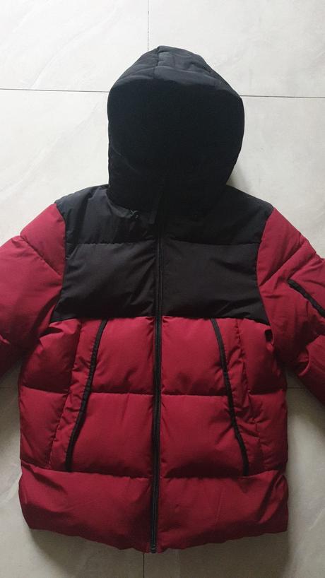 Pánska hruba zimna bunda, velkost l , top stav, l