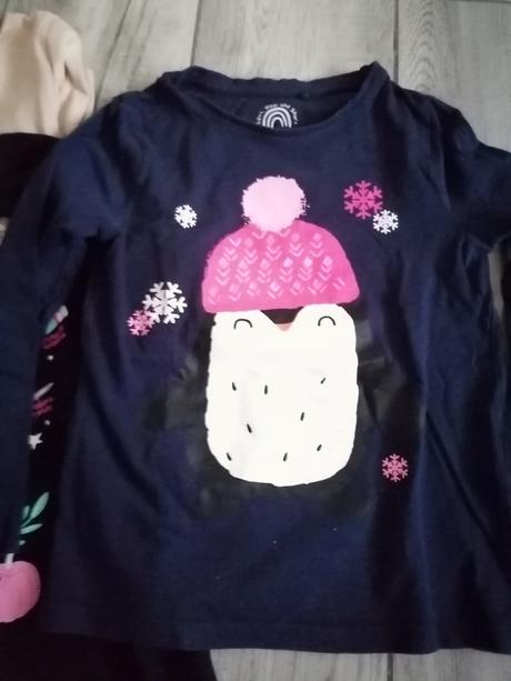 3x tričko s dlhým rukávom - 110/116, dopodopo,110