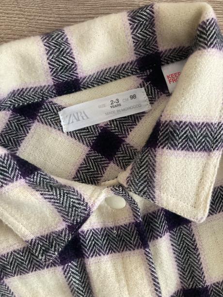 Zara vrchná košeľa, zara,98