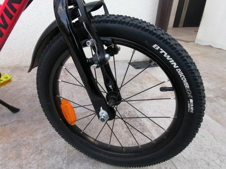 Odľahčený detsky bicykel btwin 900, 16