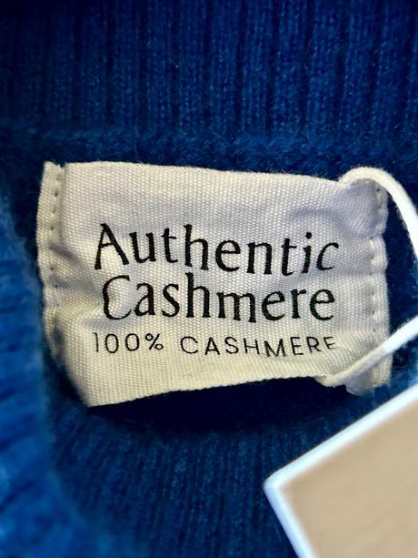 Luxusný kašmírový rolák zn.authentic cashmer č.xl, xl