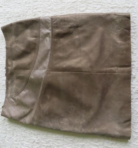 Kožená sukňa patrizia dini, veľ. 38, 38