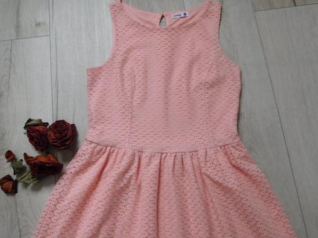 Marhuľkové dámske šaty letné-l,, l