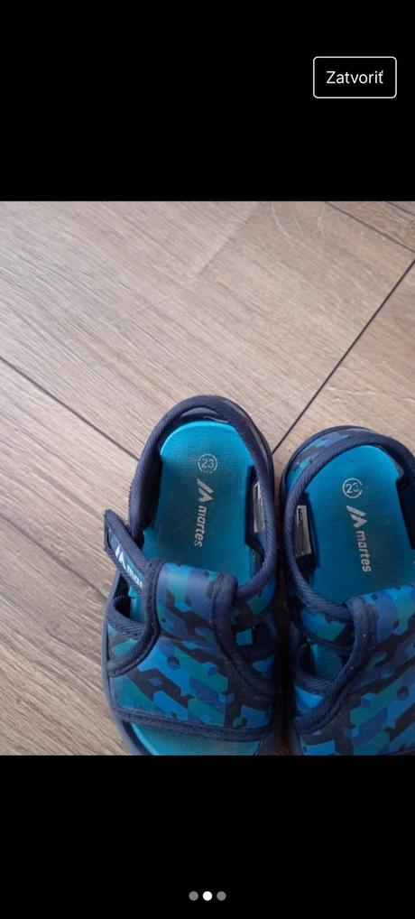 Chlapčenské sandále martes 23, 23