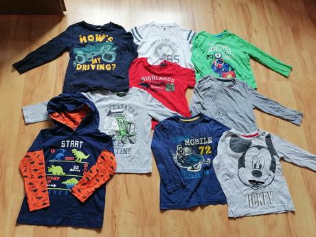 Tričká dlhý rukáv - 98/104, 104