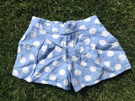 Bavlne kratasky - styl skladana sukna, f&f,86
