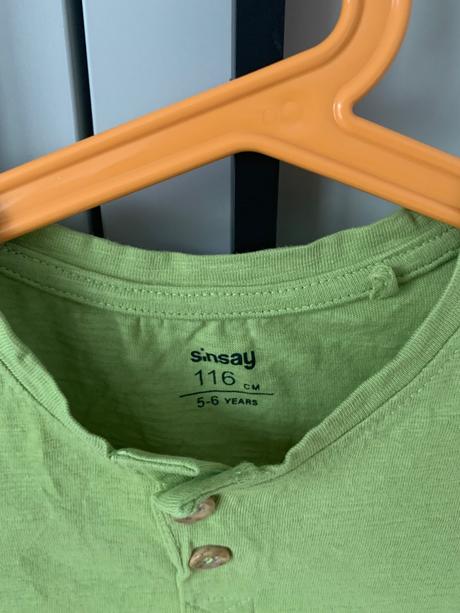 Set 2ks tričiek s dlhým rukávom, sinsay,116