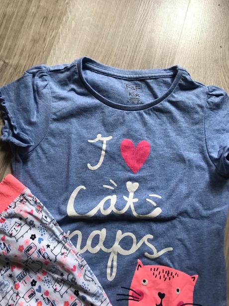 Pyzamko macicka 6-7 rokov, f&f,122