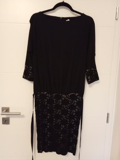 Šaty - čierne koktejlové, chantall,36