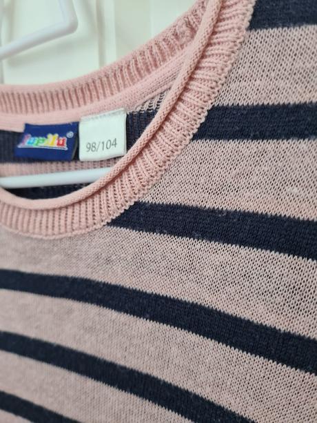 Dievčenské saty na chladnejšie počasie, h&m,98
