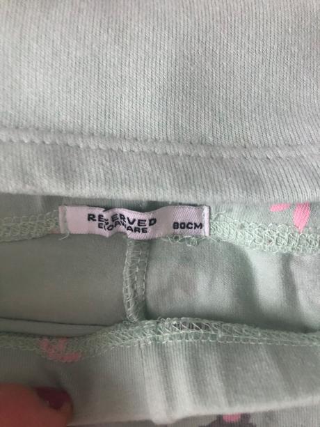 Set leginky a mikina, reserved,80