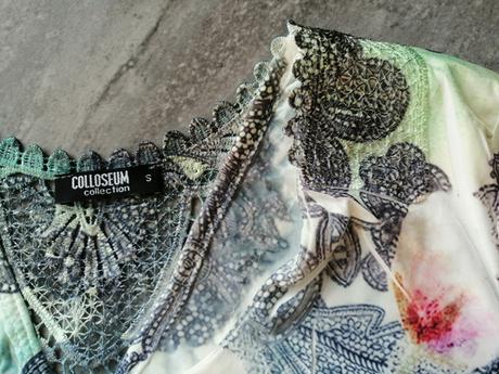 Pestré jemné maxišaty colloseum, vs-m, s