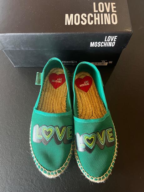 Espadrilky - moschino, moschino,36