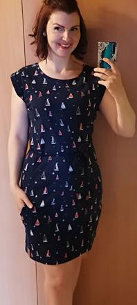 Letné šaty s námorníckym motívom, bonprix,m