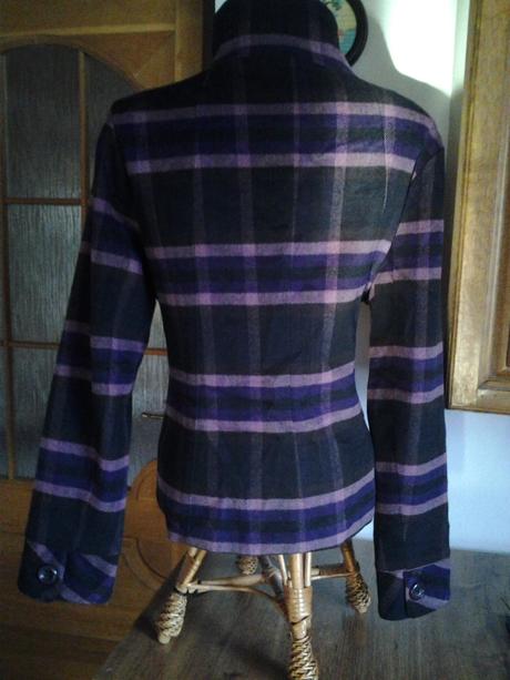 Kabat prechodny fialkovy, xl