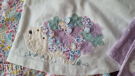 Súprava tričiek a legín 56-62cm, next,62