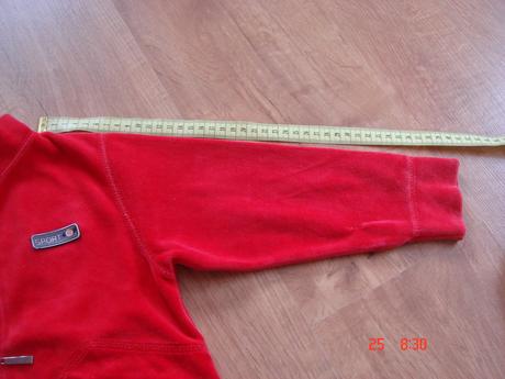 Cervena sportova mikina frog na donosenie, frog,80