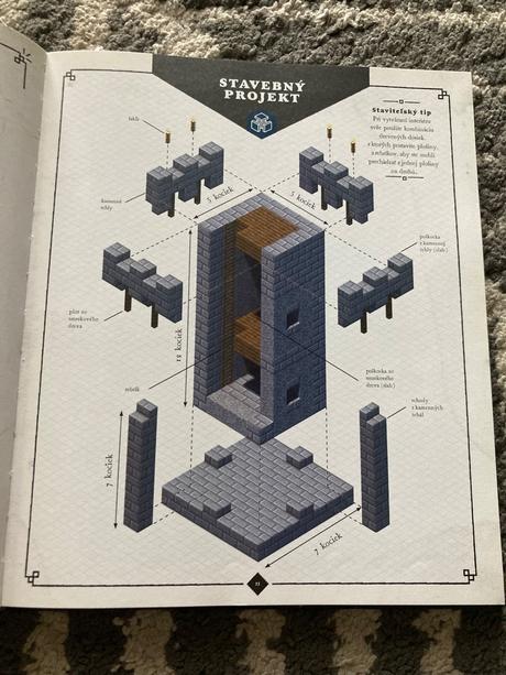 Minecraft stredoveká pevnosť,