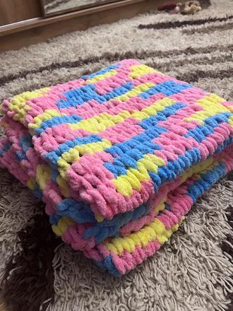 Deka macarons 135x70cm-ručná práca, 