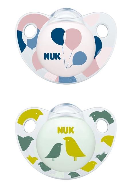 Nuk cumlík trendline adore 0-6, 2ks, nuk