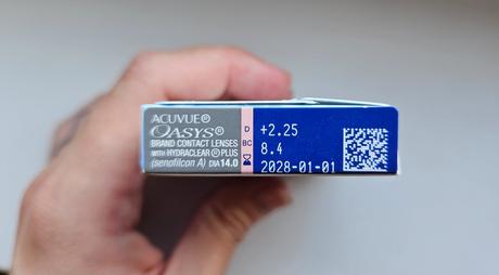 Acuvue oasys +2,25, 