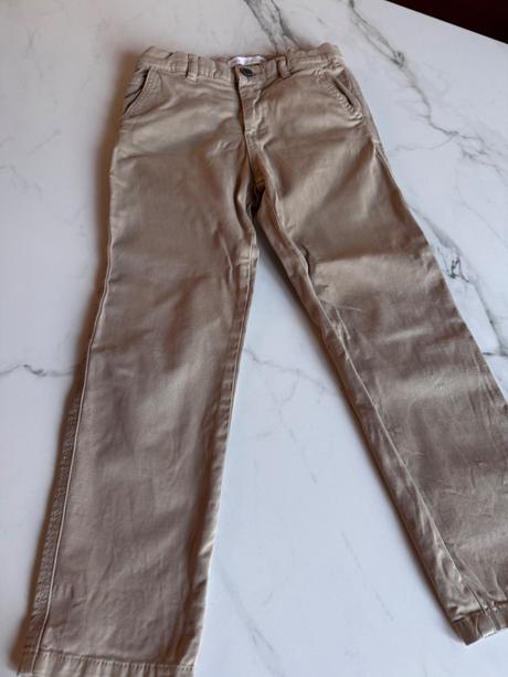 Zara chlapčenské chino v béžovej farbe 122, zara,122