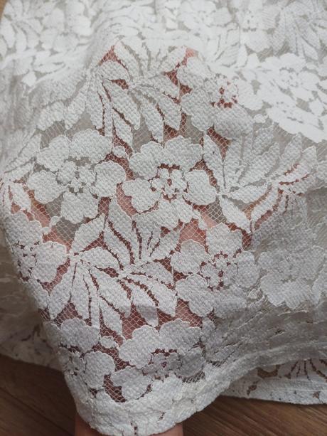 Biele šaty, bonprix,86