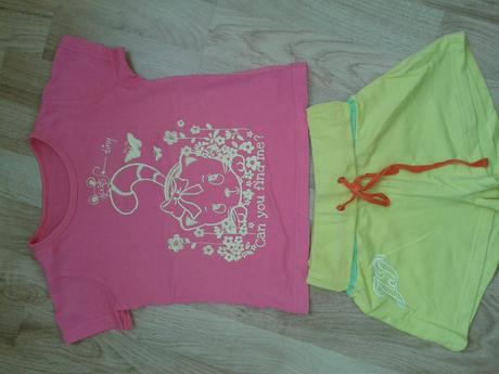 Tričko + šortky , 110