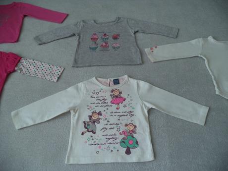 4 x tričko s dlhým rukávom a body k tomu, 74, early days,74