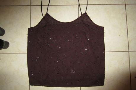 Vysivany top vel.m/l, l